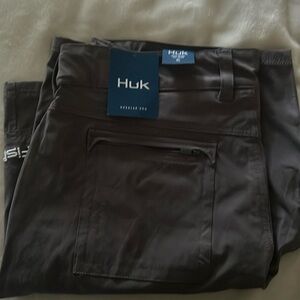 HUK men’s shorts size XL dark grey color brand new with tags